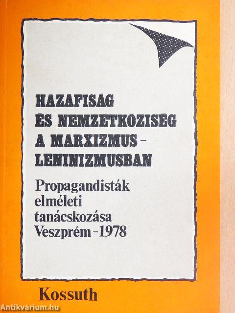 Hazafiság és nemzetköziség a marxizmus-leninizmusban