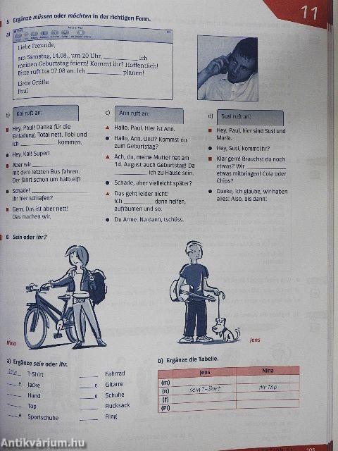 deutsch.com 1 - Munkafüzet - CD-vel