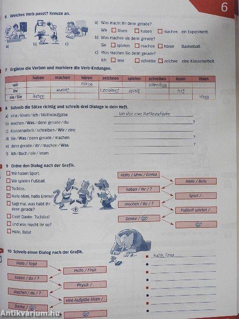 deutsch.com 1 - Munkafüzet - CD-vel