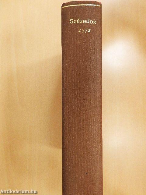 Századok 1952/1-4.