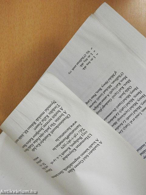 Elidegenedés és emancipáció