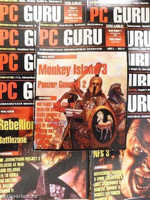 PC Guru 1998. (nem teljes évfolyam)