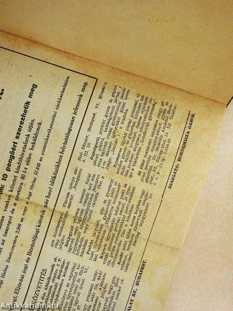 Jogi Hirlap 1936. január 5.-december 20.