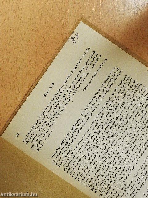 Teleki Pál (1677-1731) emlékkönyve