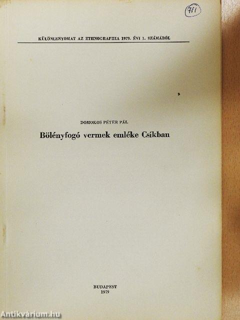 Bölényfogó vermek emléke Csíkban