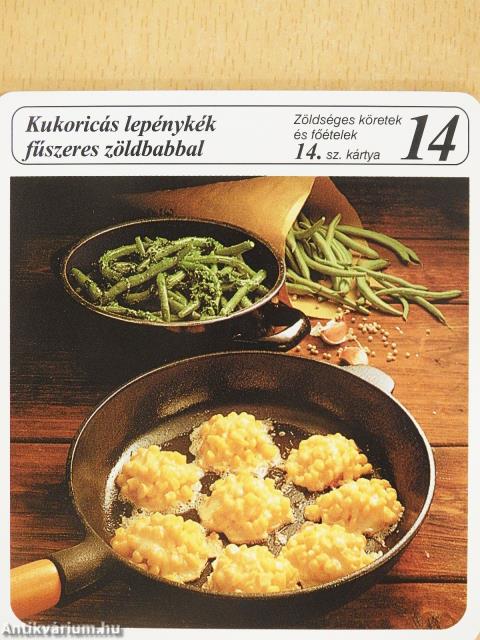 Mesterszakács receptkártya gyűjtemény