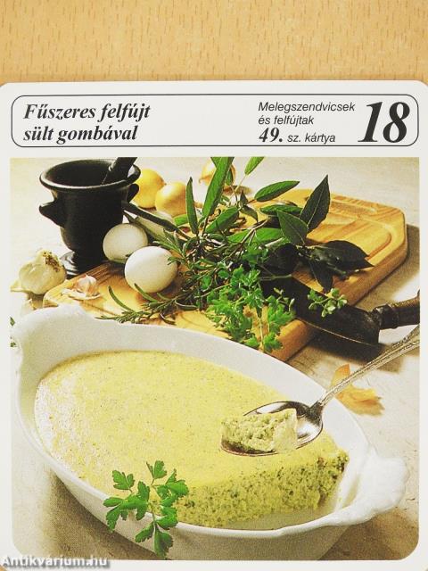 Mesterszakács receptkártya gyűjtemény