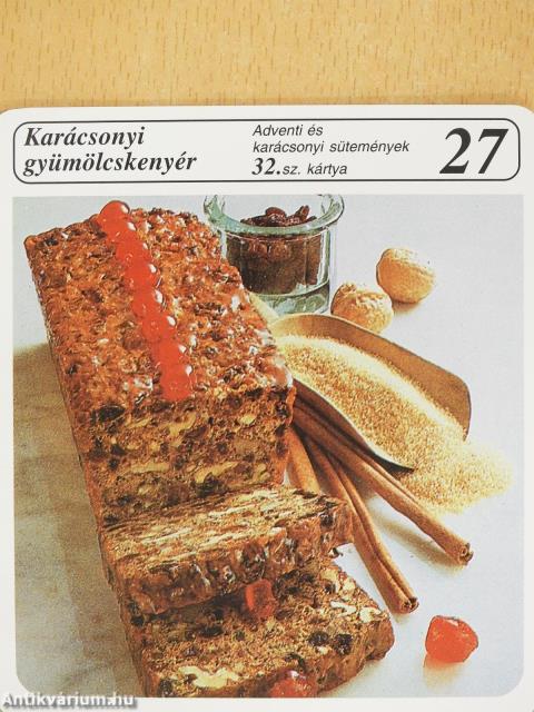 Mesterszakács receptkártya gyűjtemény