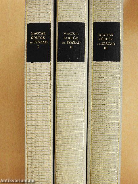 Magyar költők I-III.