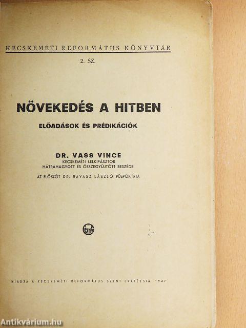 Növekedés a hitben