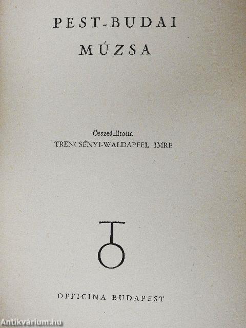 Pest-Budai Múzsa