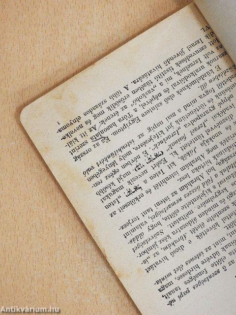 Az izraelita vallásoktatás vezérfonala a közép- és polgári iskolák második osztálya számára