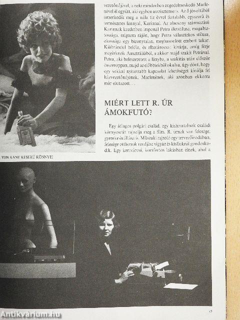 Rainer Werner Fassbinder filmjeiről