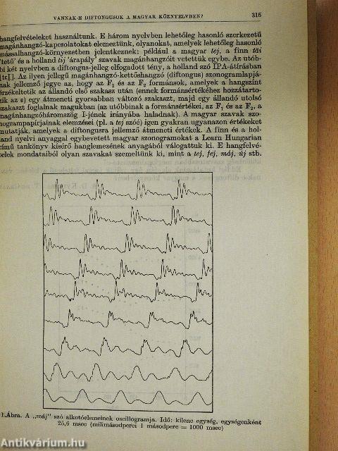 Vannak-e diftongusok a magyar köznyelvben?
