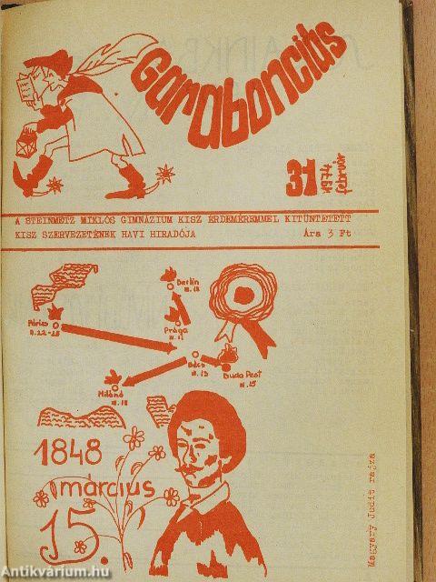 Garabonciás 1974. február-1976. február/Bogaras Anci a Garabonciás báli különszáma
