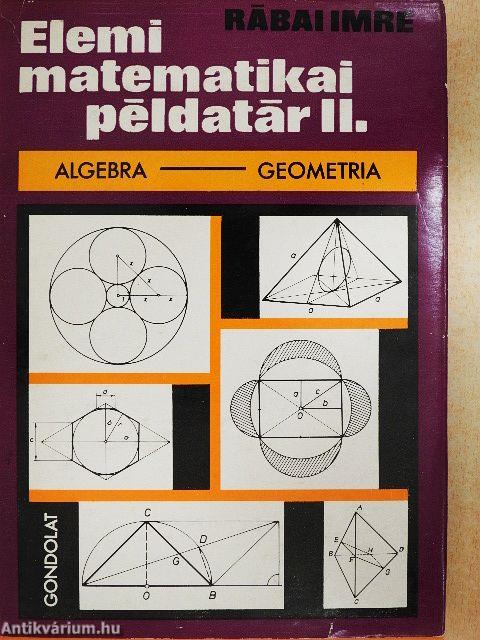 Elemi matematikai példatár II.