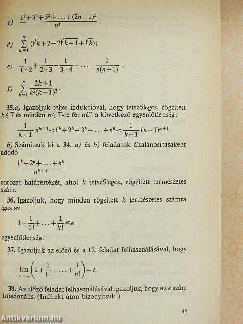 Határértékszámítás