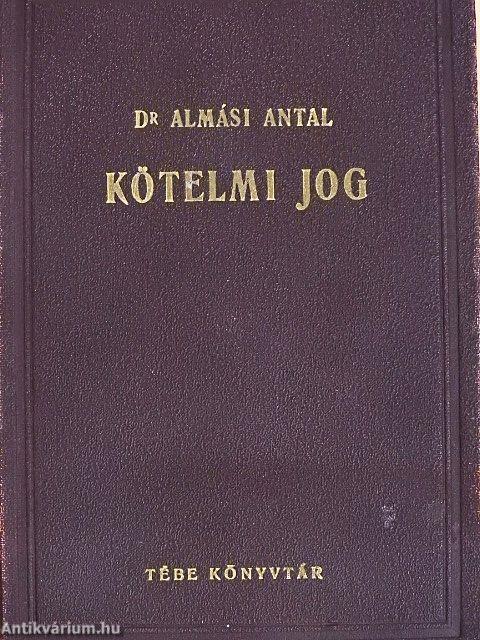 A kötelmi jog kézikönyve