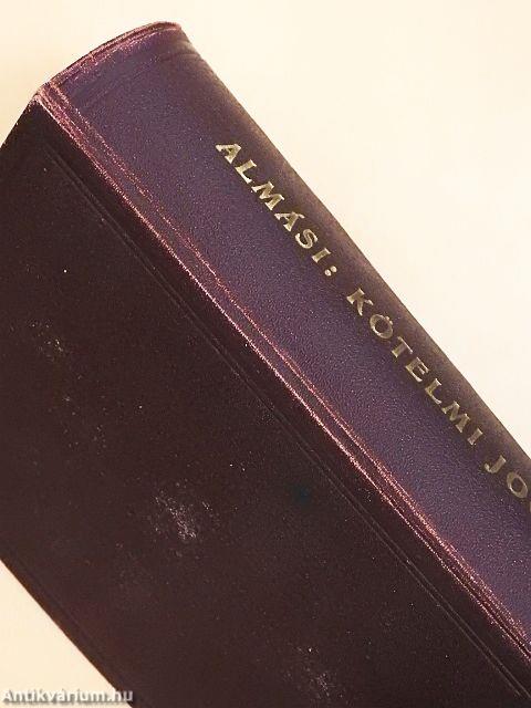 A kötelmi jog kézikönyve