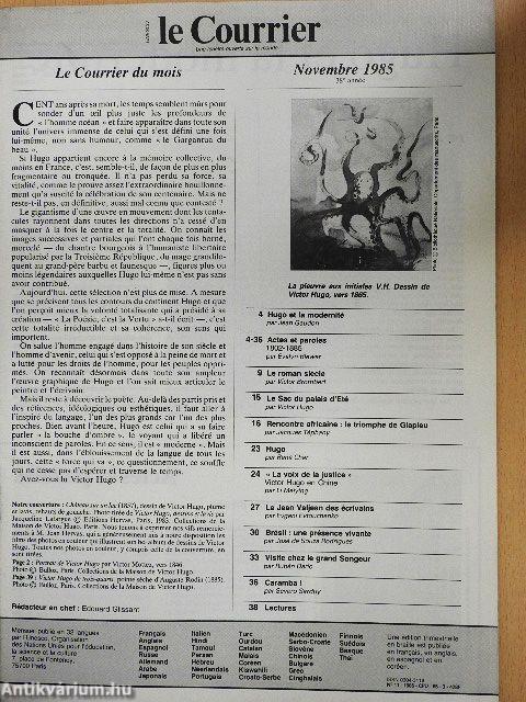 Le Courrier Novembre 1985