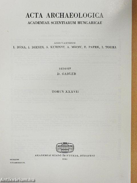 Acta Archaeologica 1983