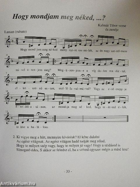 Virágos daloskönyv