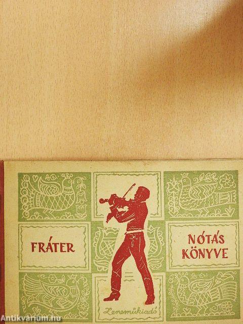 Fráter nótáskönyv