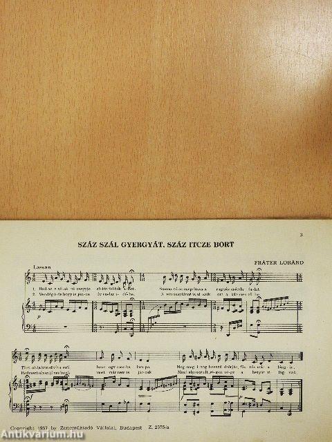 Fráter nótáskönyv