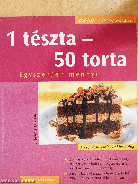 1 tészta - 50 torta