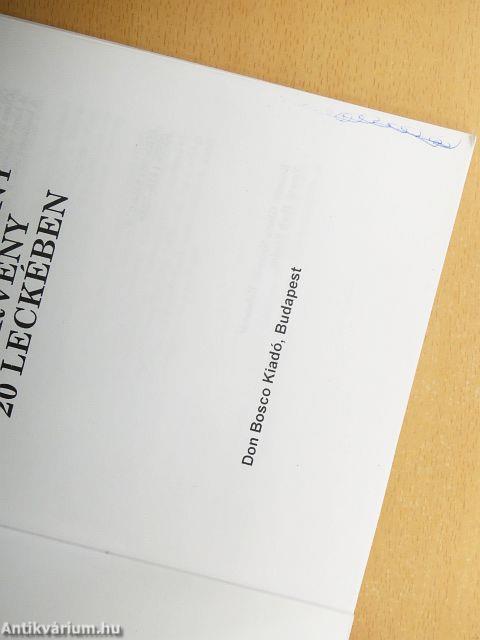 A keresztény törvény 20 leckében