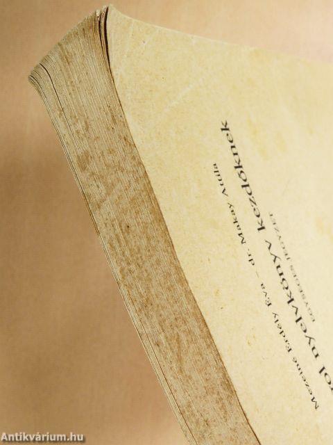 Angol nyelvkönyv kezdőknek