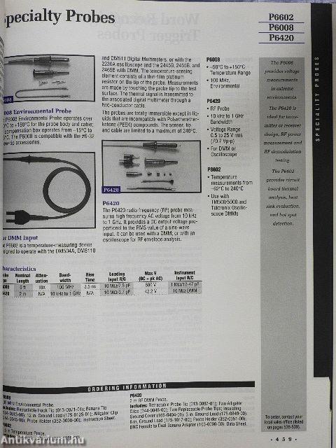 Tektronix Product Catalog 1993