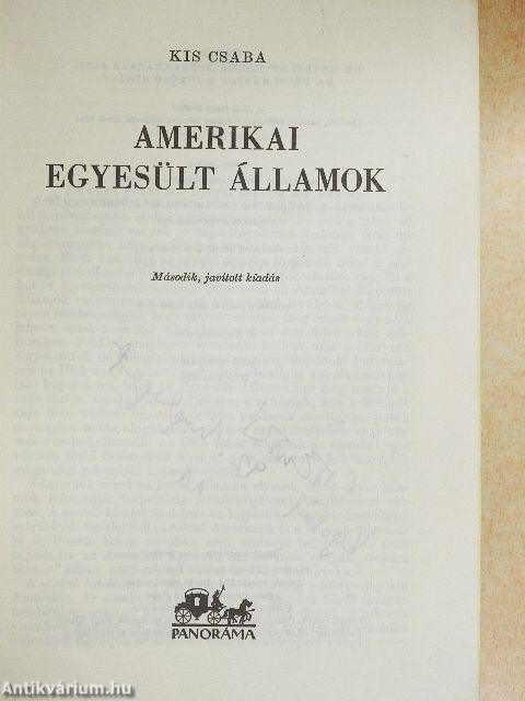 Amerikai Egyesült Államok