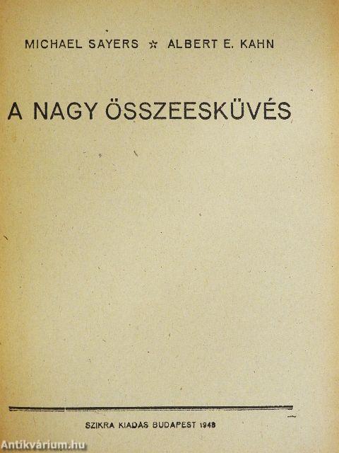 A nagy összeesküvés