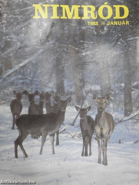 Nimród 1987. (nem teljes évfolyam)/Nimród Fórum 1987. július, október, november/1987. Karácsonyi melléklet/1988. január-december/Nimród Fórum 1988. október/1988. Karácsonyi melléklet