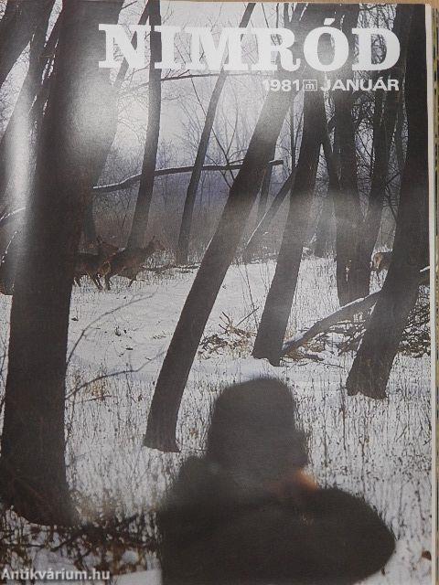 Nimród 1980. július-december, 1981. január-december