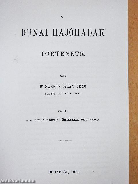 A dunai hajóhadak története