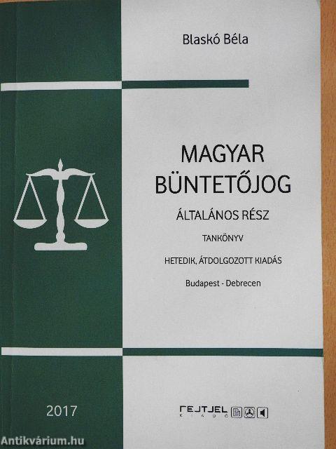 Magyar büntetőjog