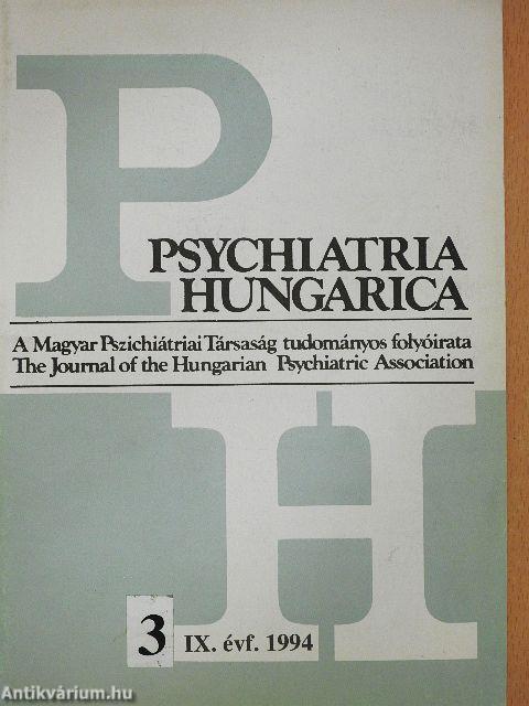 Psychiatria Hungarica 1994/3.