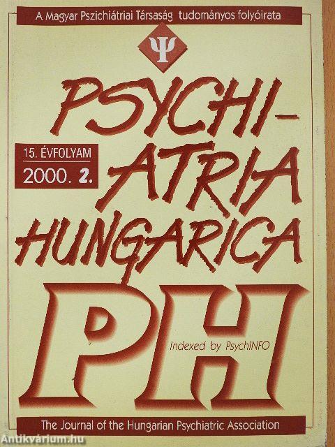 Psychiatria Hungarica 2000/2.