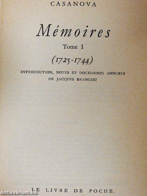 Mémoires I-IV