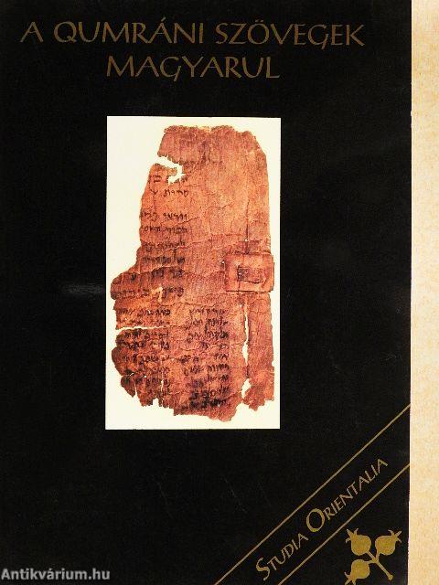 A qumráni szövegek magyarul
