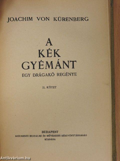 A kék gyémánt I-II.