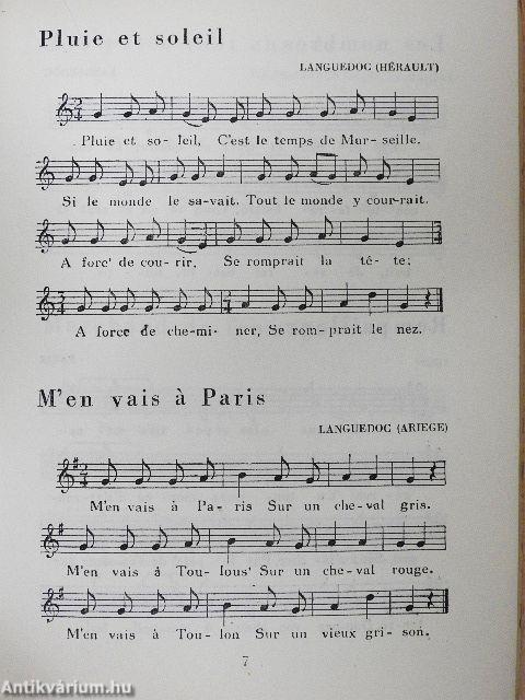 Chantons pour Apprendre le Francais