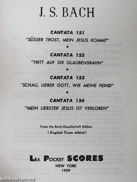 Cantata 151-154