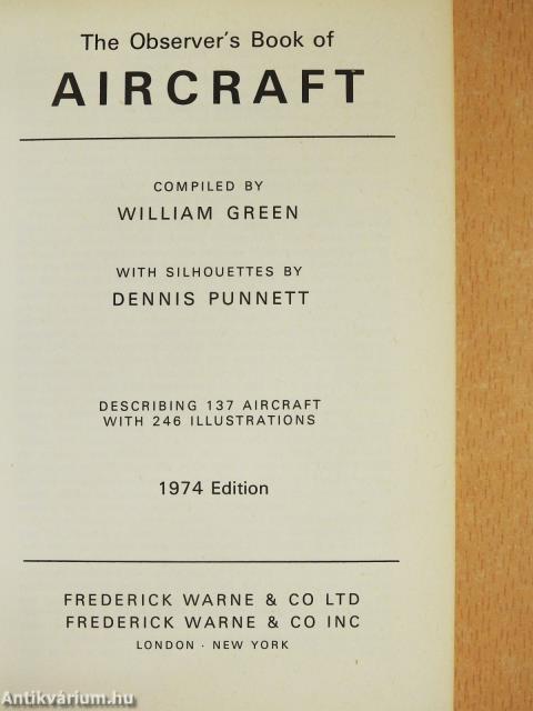 The observer's book of aircraft