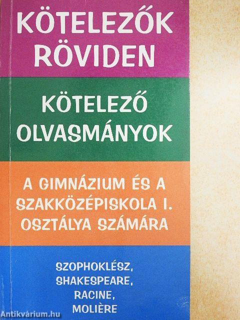 Kötelező olvasmányok