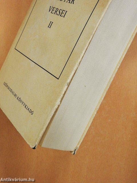 Hét évszázad magyar versei I-IV.