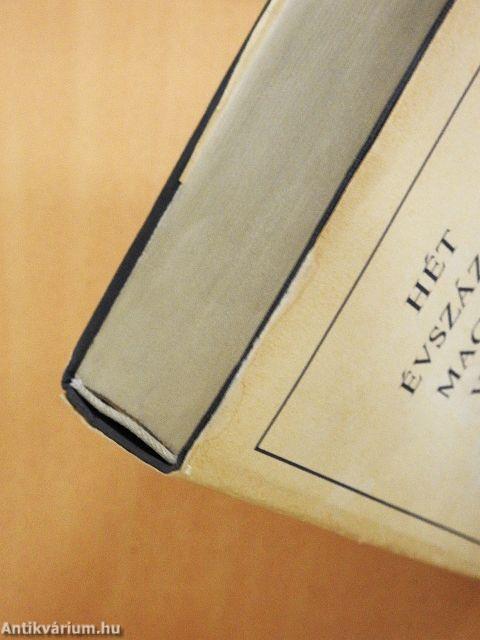 Hét évszázad magyar versei I-IV.