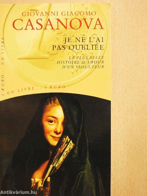 Je ne l'ai pas oubliée